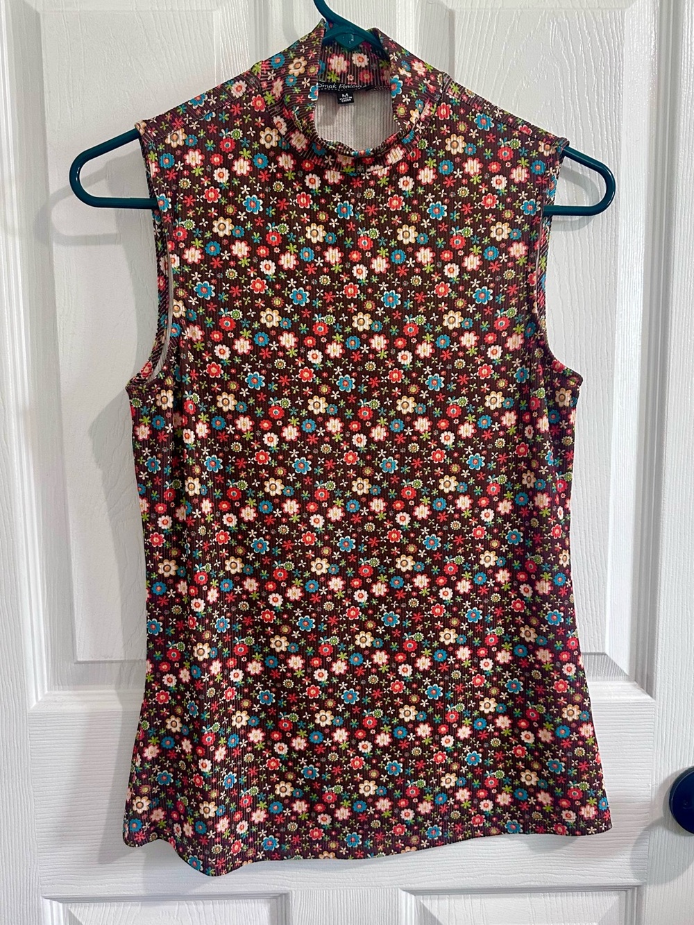 Smak Parlour 1960s Mod Turtleneck Tank